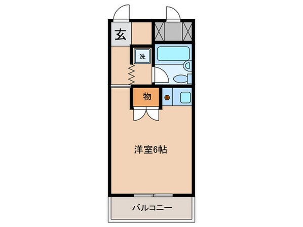 グレ－プ本町の物件間取画像